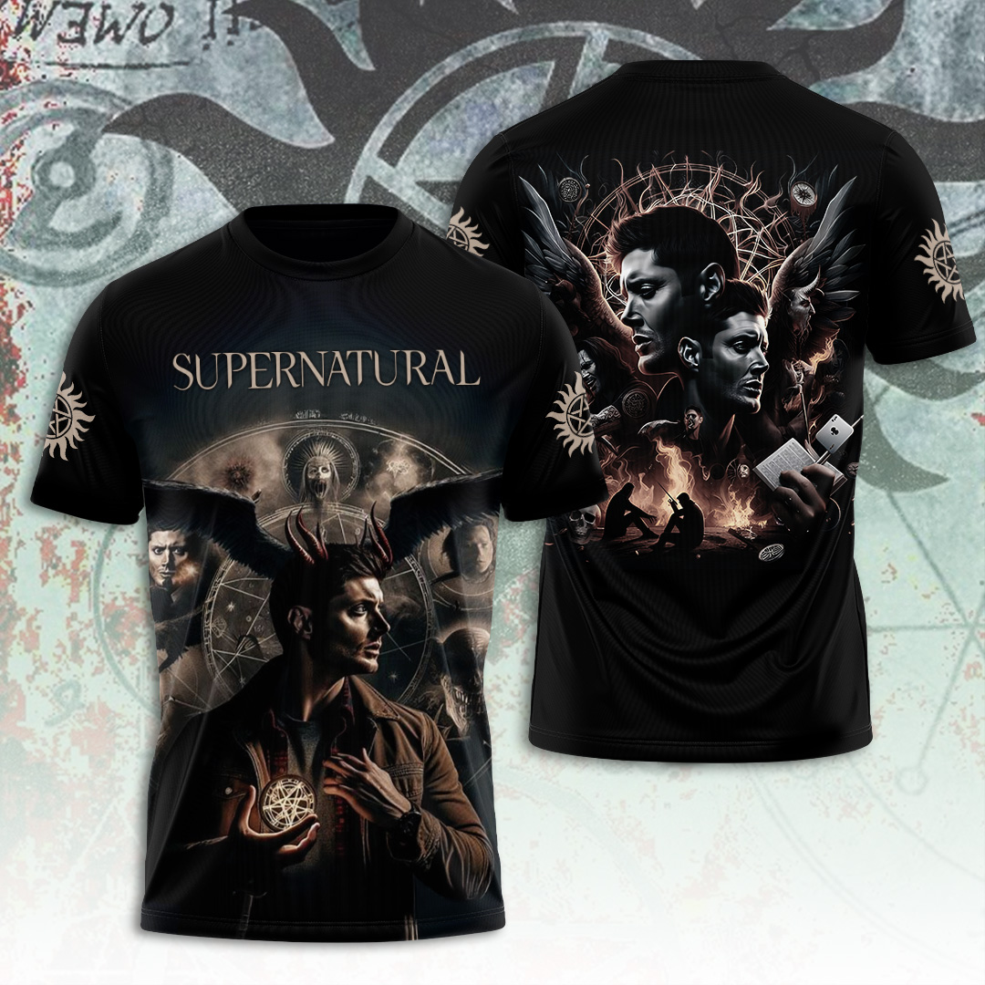 Sportswearmerch Supernatural Movie Personalized T-shirt For Fan