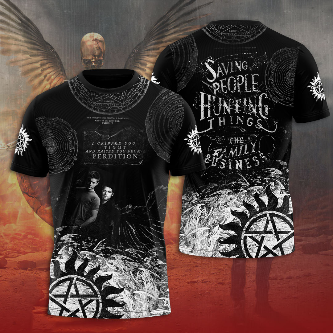 Sportswearmerch Supernatural Movie Personalized T-shirt For Fan