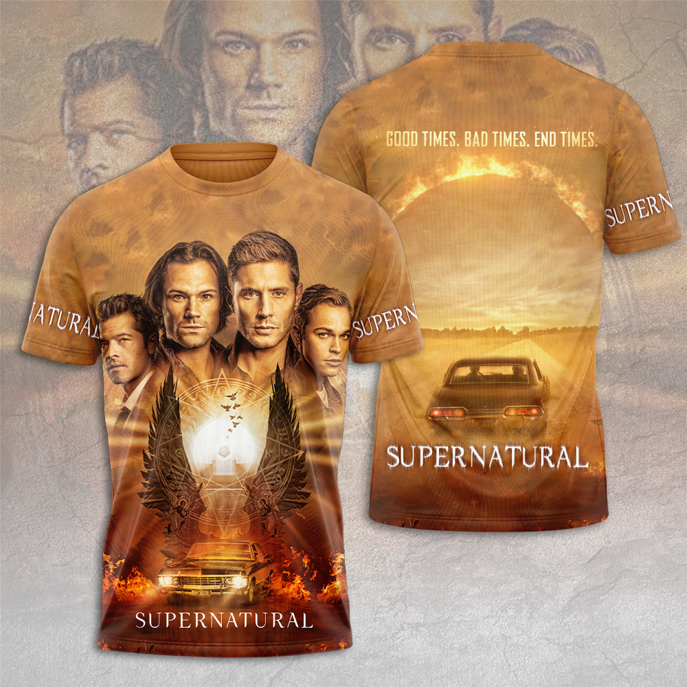 Sportswearmerch Supernatural Movie Personalized T-shirt For Fan