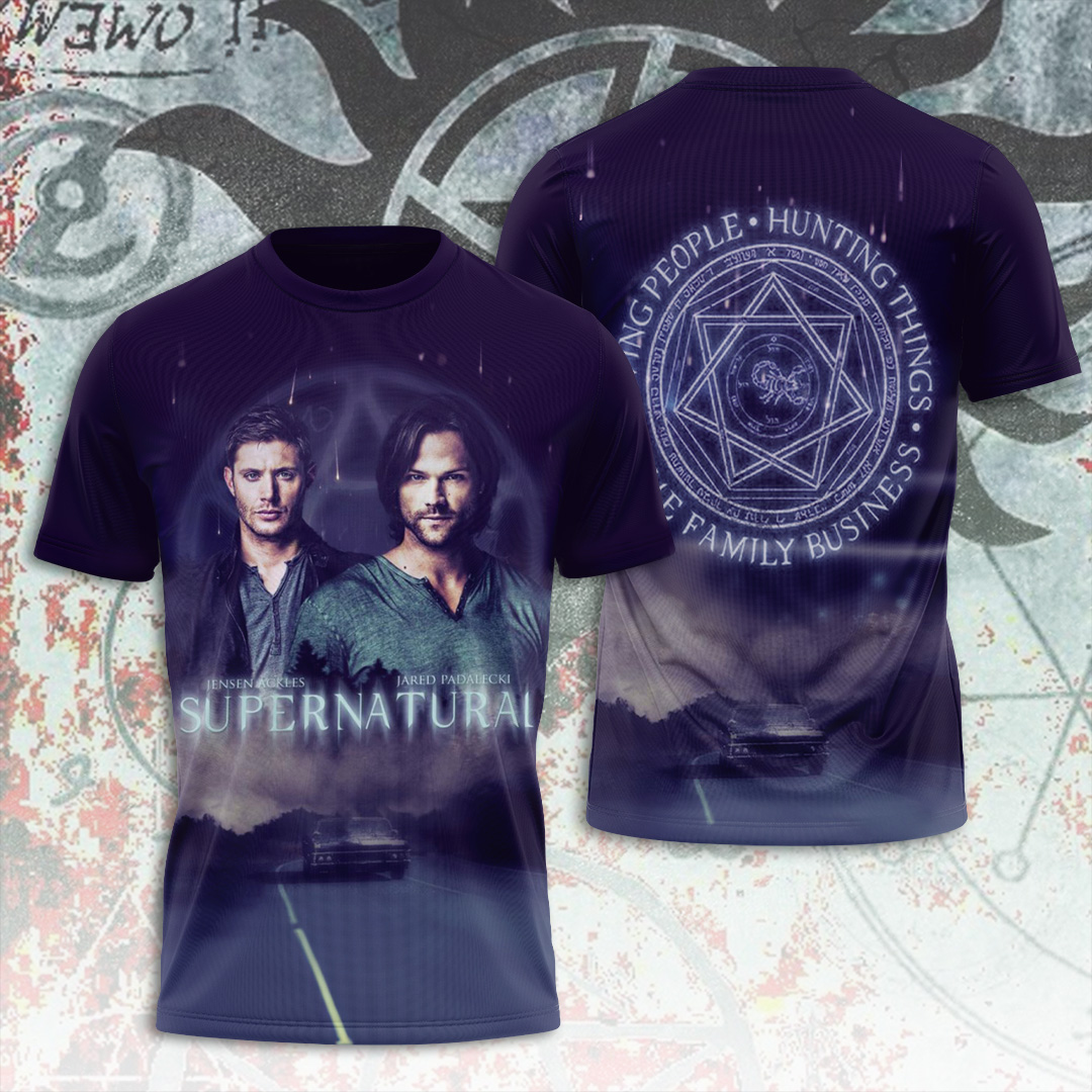 Sportswearmerch Supernatural Movie Personalized T-shirt For Fan