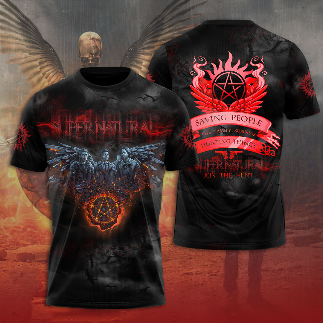 Sportswearmerch Supernatural Movie Personalized T-shirt For Fan
