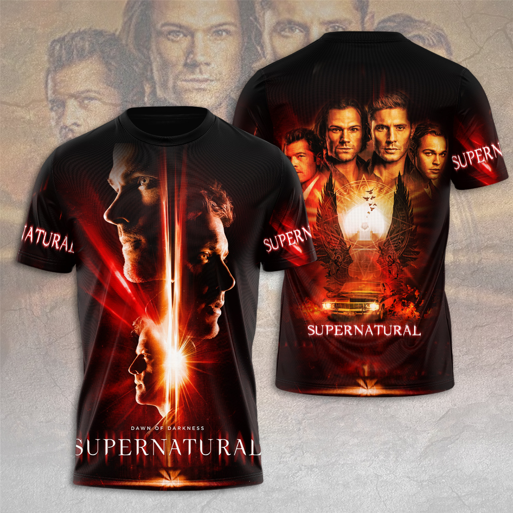 Sportswearmerch Supernatural Movie Personalized T-shirt For Fan