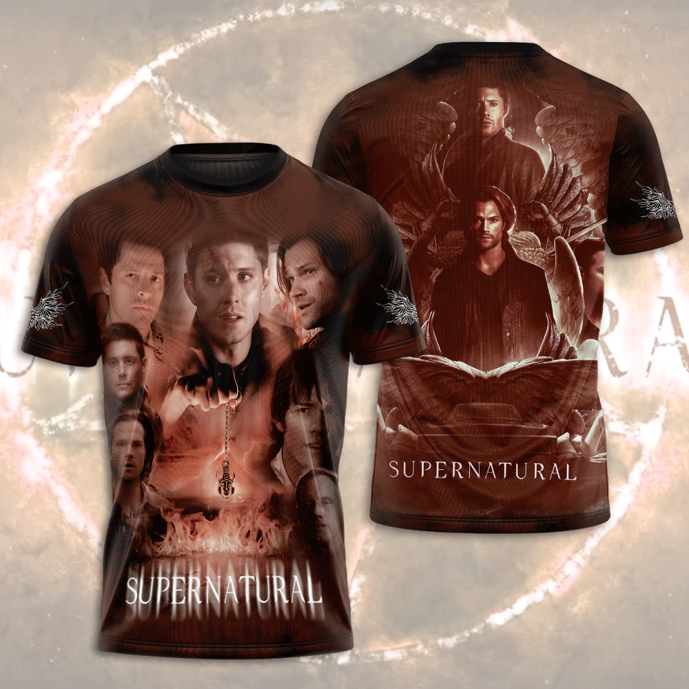 Sportswearmerch Supernatural Movie Personalized T-shirt For Fan