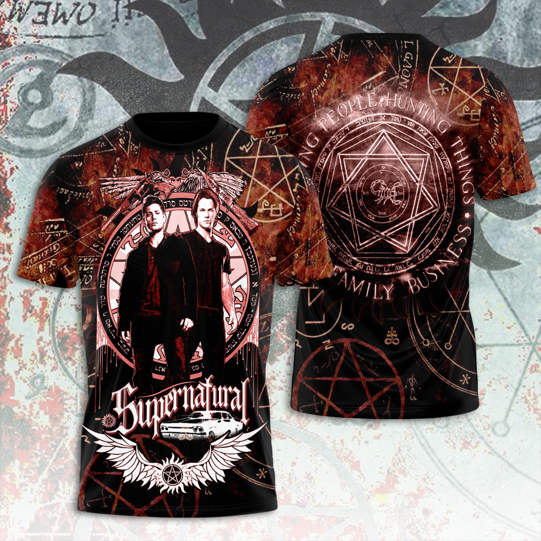 Sportswearmerch Supernatural Movie Personalized T-shirt For Fan