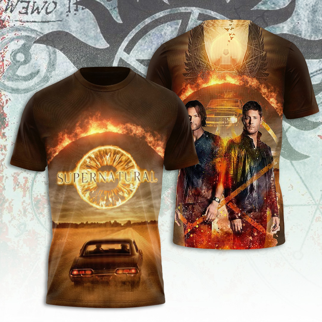 Sportswearmerch Supernatural Movie Personalized T-shirt For Fan