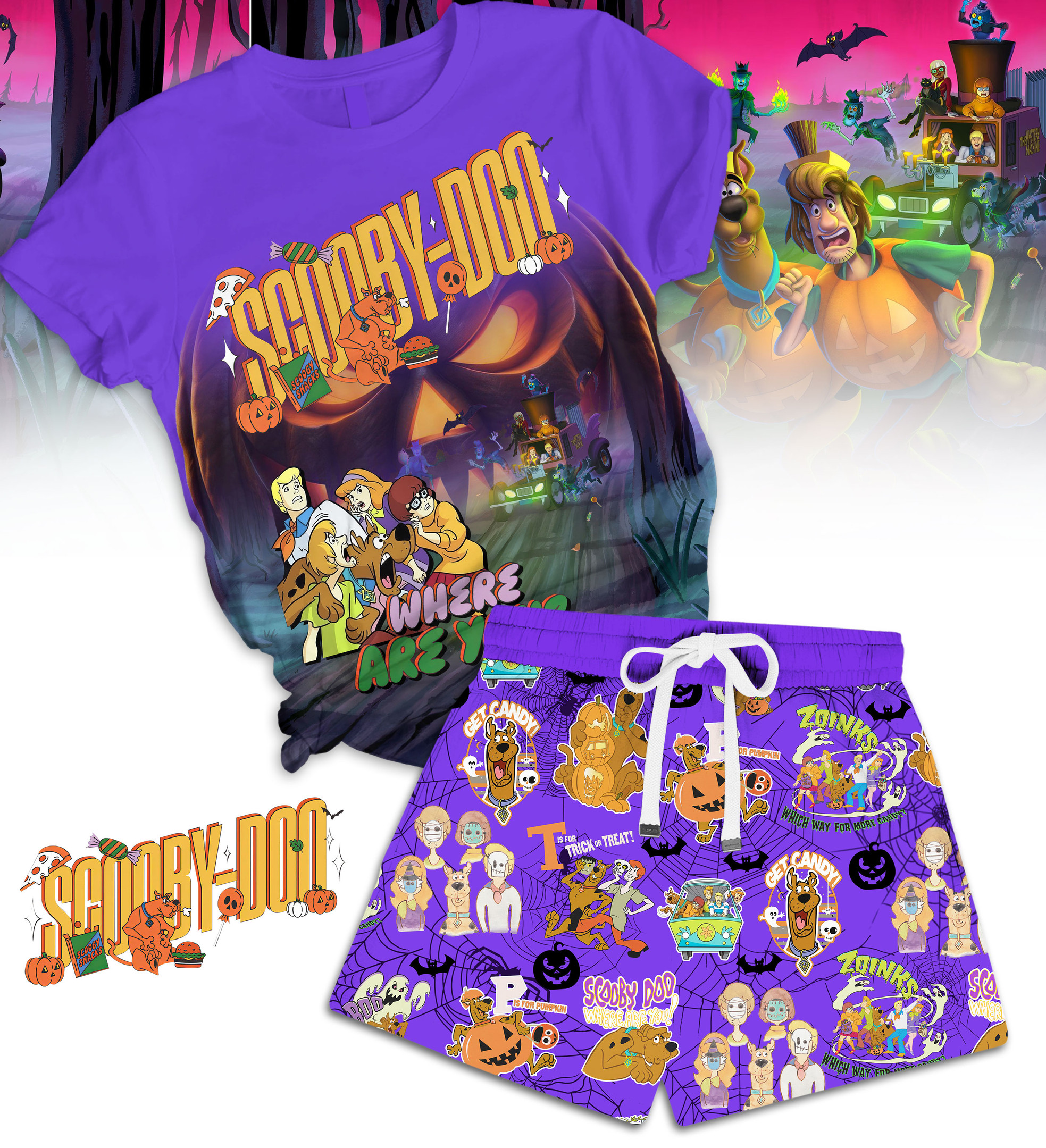 Sportswearmerch Supernatural Short Pajamas Set Gifts For Fans