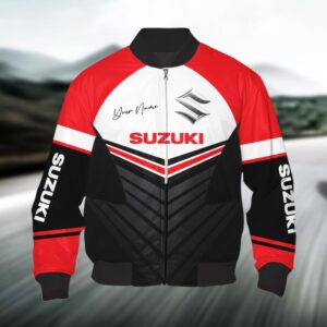 Sportswearmerch Suzuki Car Bomber Jacket For Fan