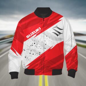 Sportswearmerch Suzuki Car Bomber Jacket For Fan