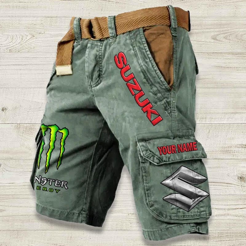 Sportswearmerch Suzuki Car Denim Short For Fan
