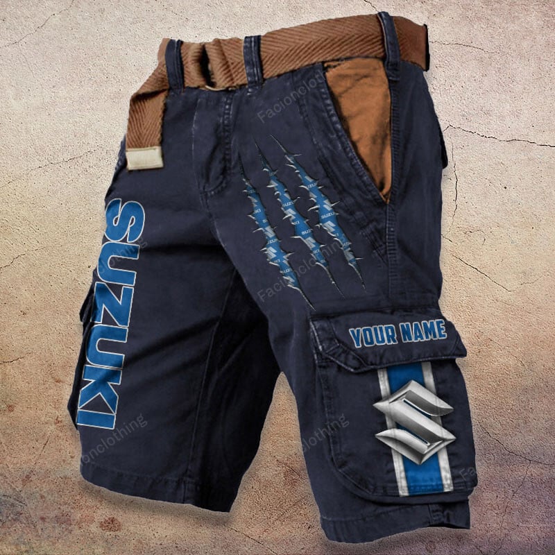 Sportswearmerch Suzuki Car Denim Short For Fan