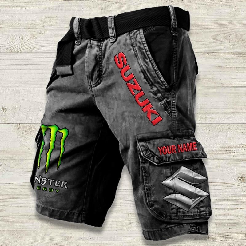 Sportswearmerch Suzuki Car Denim Short For Fan