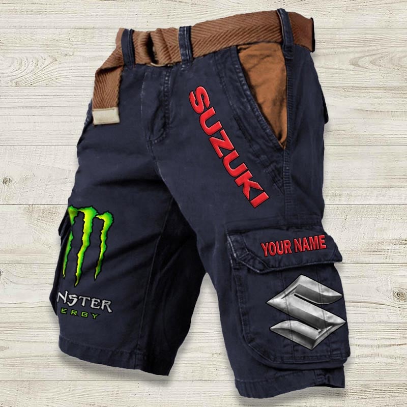 Sportswearmerch Suzuki Car Denim Short For Fan