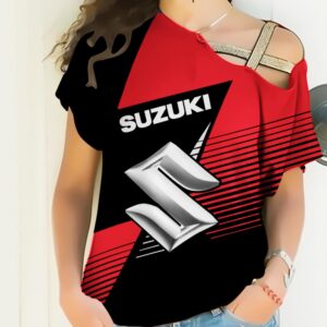 Sportswearmerch Suzuki Car Strapless Sleeve Short For Fan