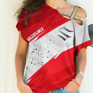Sportswearmerch Suzuki Car Strapless Sleeve Short For Fan