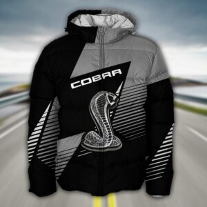 Sportswearmerch SVT Cobra Car Puffer Jacket For Fan