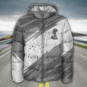 Sportswearmerch SVT Cobra Car Puffer Jacket For Fan