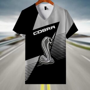 Sportswearmerch SVT Cobra Car V-neck Women T-shirt For Fan