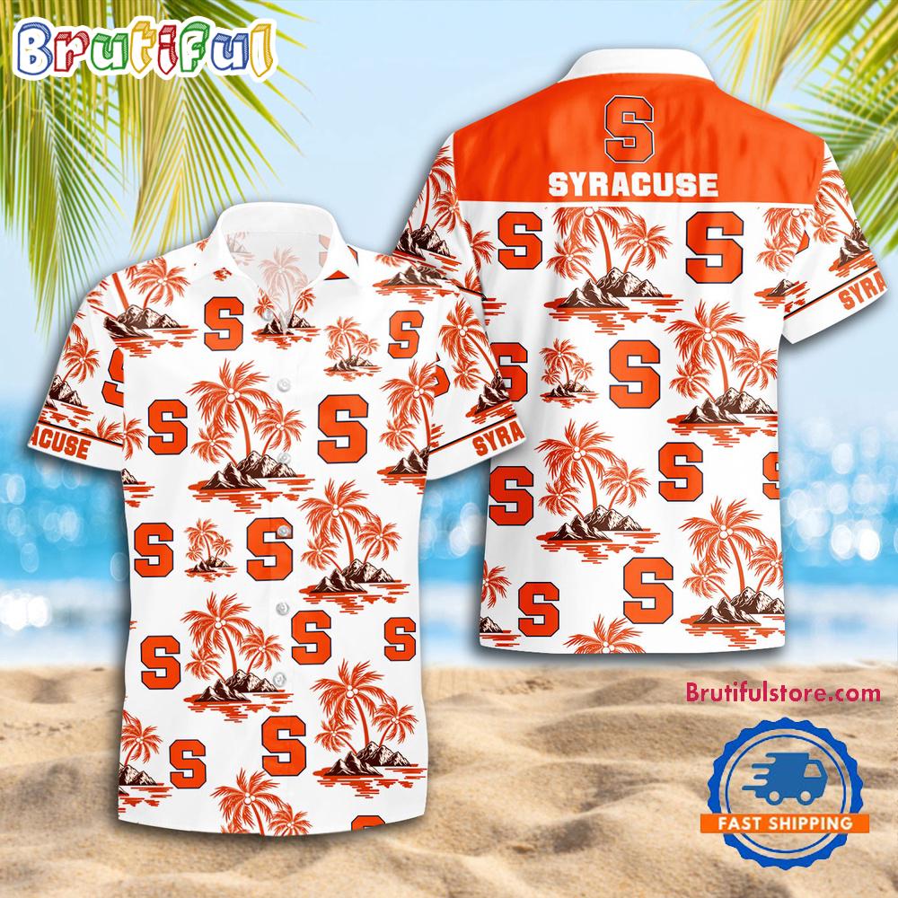 Sportswearmerch Syracuse Orange NCAA Summer Personalized Hawaiian Shirt For Fan