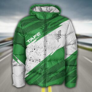 Sportswearmerch Tafe Tractor Puffer Jacket For Fan