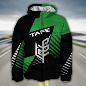 Sportswearmerch Tafe Tractor Puffer Jacket For Fan