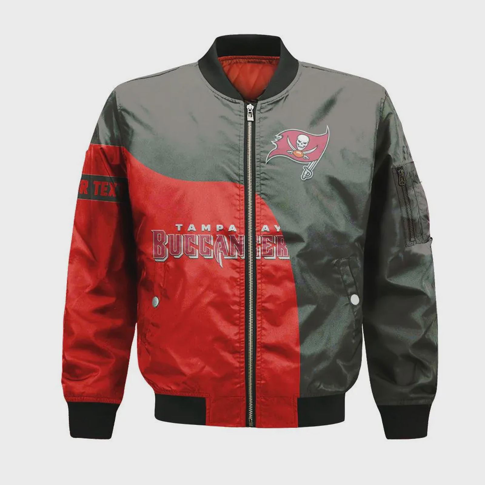 Sportswearmerch Tampa Bay Buccaneers NFL Bomber Jacket Curve Style For Fan