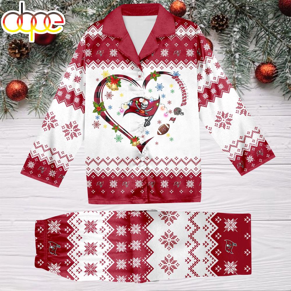 Sportswearmerch Tampa Bay Buccaneers NFL Christmas Personalized Pajamas For Fan