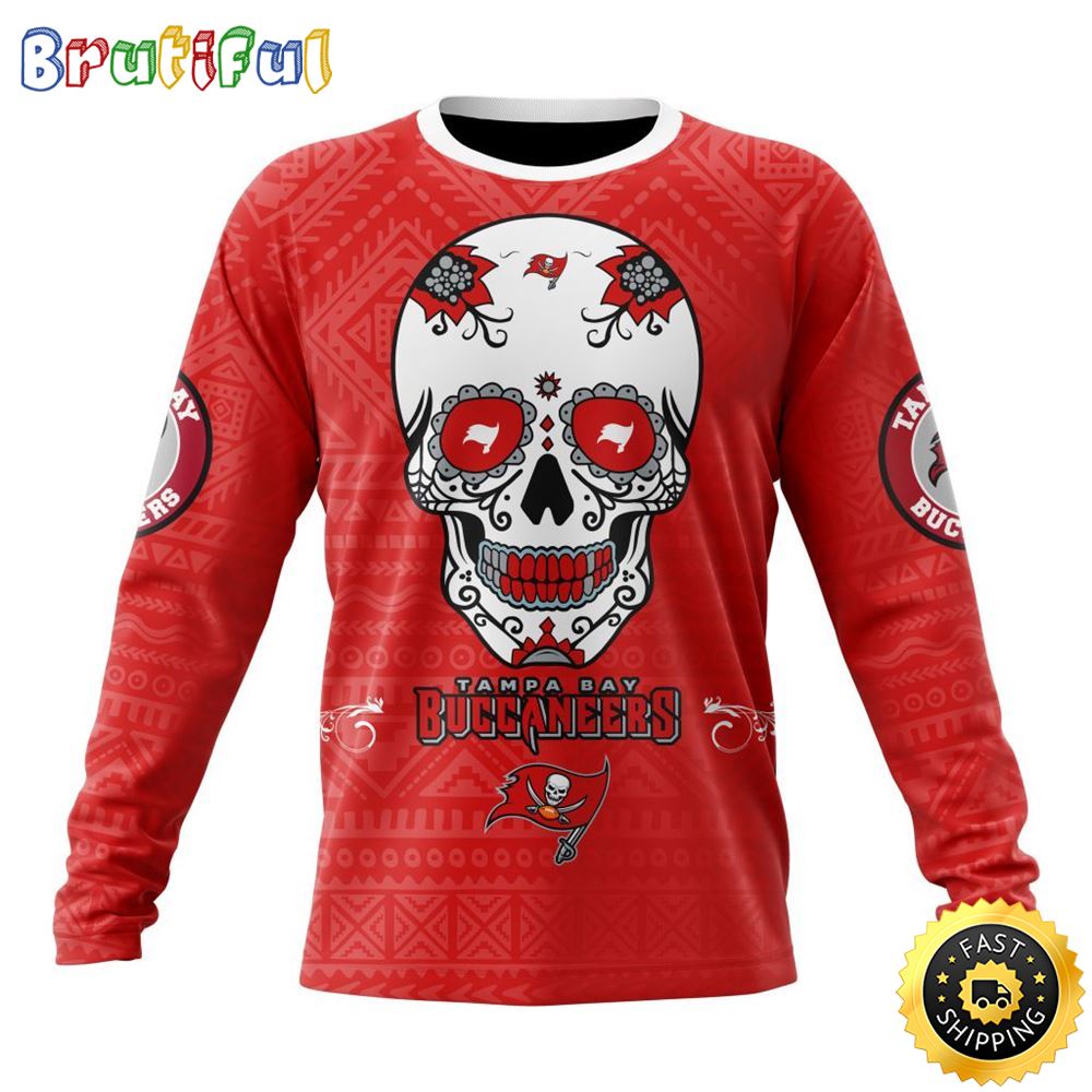 Sportswearmerch Tampa Bay Buccaneers NFL Crewneck Personalized Sweater For Fan
