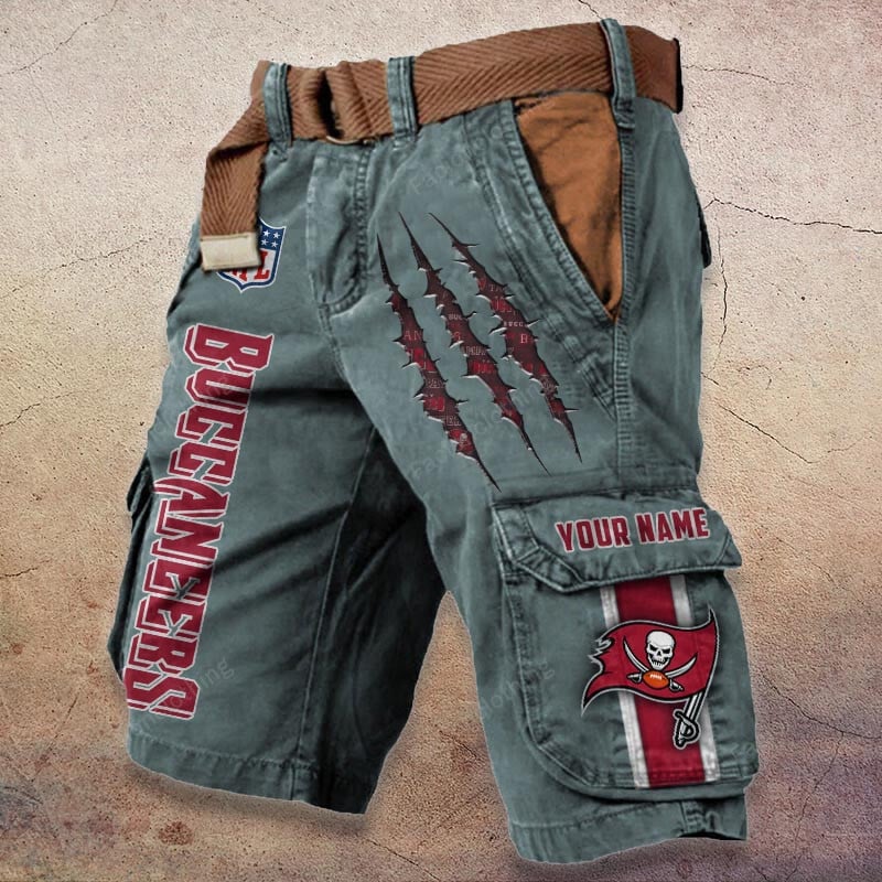 Sportswearmerch Tampa Bay Buccaneers NFL Denim Short For Fan