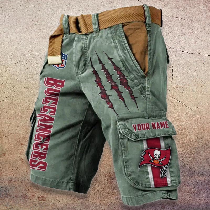 Sportswearmerch Tampa Bay Buccaneers NFL Denim Short For Fan