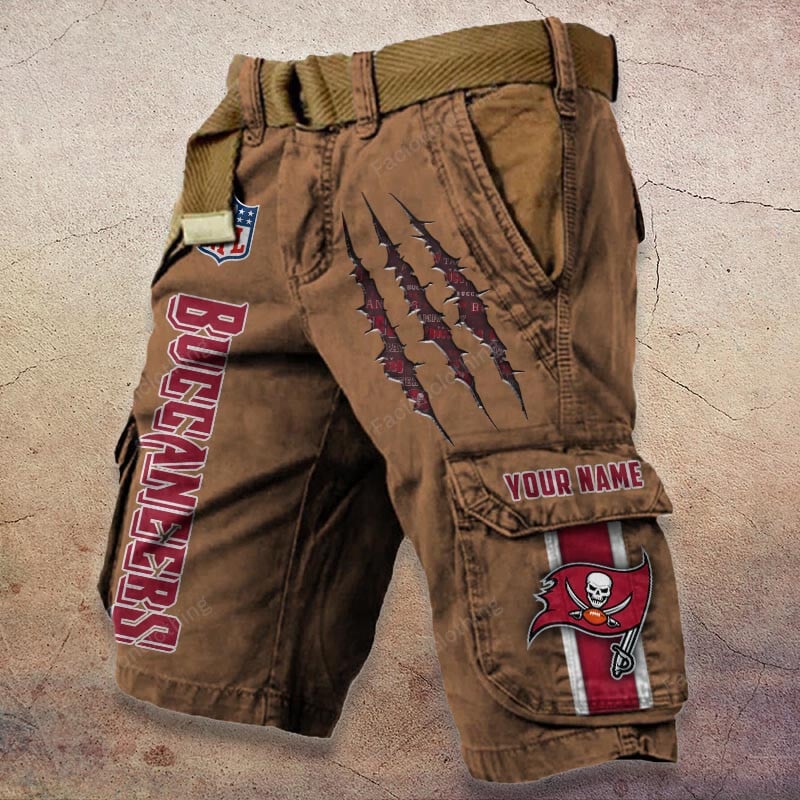 Sportswearmerch Tampa Bay Buccaneers NFL Denim Short For Fan