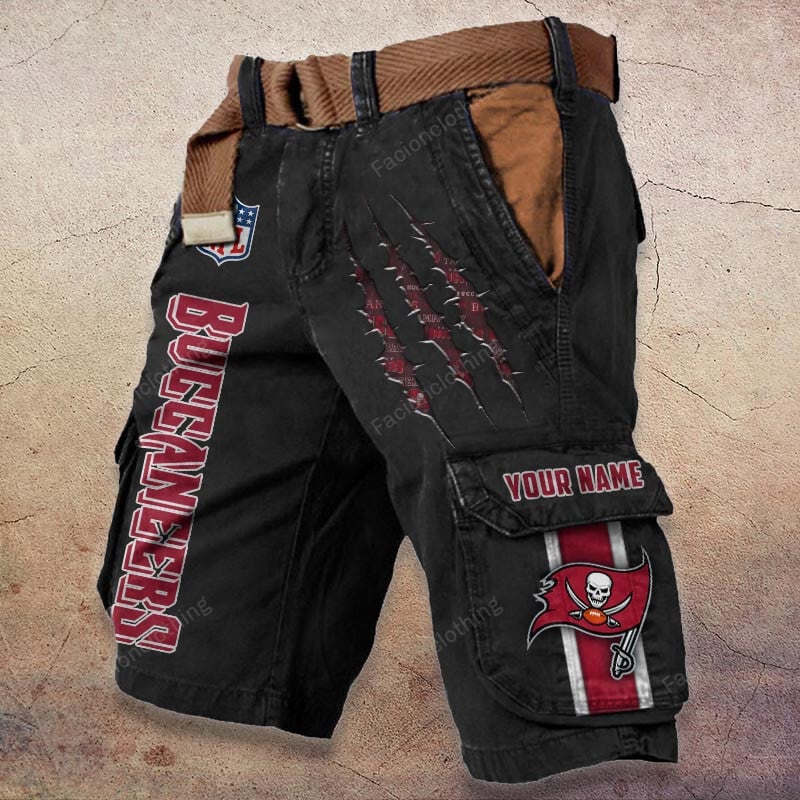 Sportswearmerch Tampa Bay Buccaneers NFL Denim Short For Fan