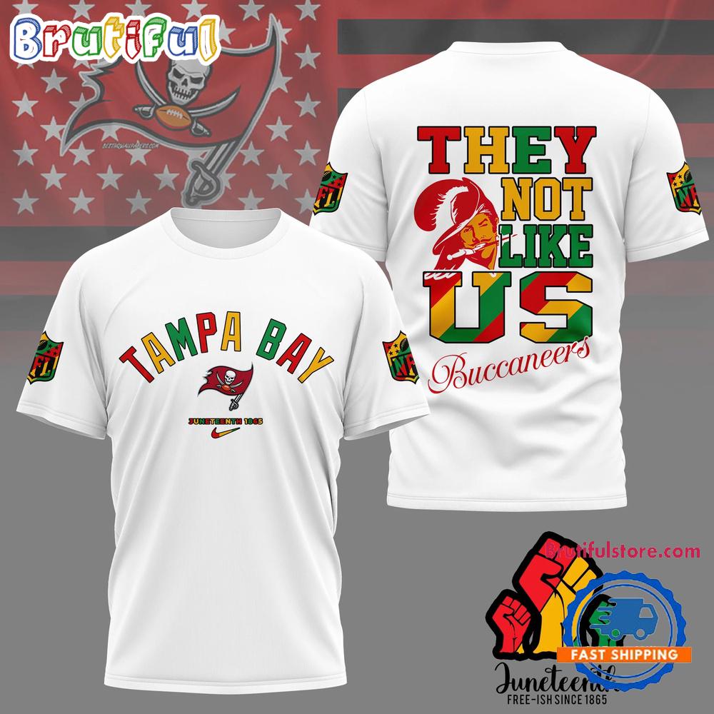 Sportswearmerch Tampa Bay Buccaneers NFL Juneteenth Freedom Day T-Shirt For Fan