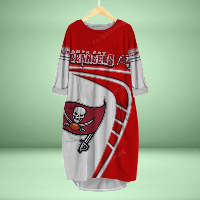 Sportswearmerch Tampa Bay Buccaneers NFL Personalized Pocket Dress For Fan