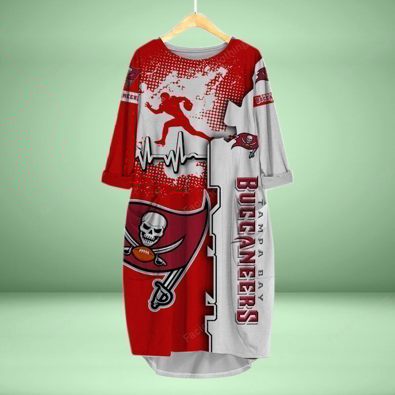 Sportswearmerch Tampa Bay Buccaneers NFL Personalized Pocket Dress For Fan