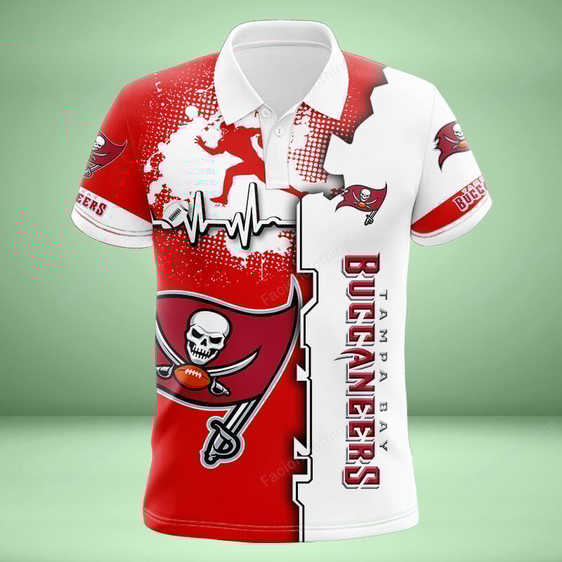 Sportswearmerch Tampa Bay Buccaneers NFL Personalized Polo Shirt For Fan