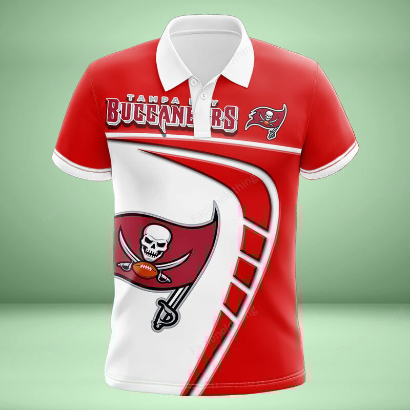 Sportswearmerch Tampa Bay Buccaneers NFL Personalized Polo Shirt For Fan