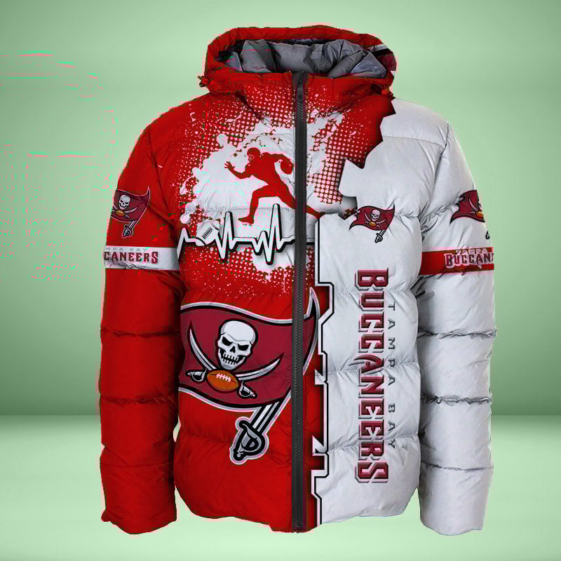 Sportswearmerch Tampa Bay Buccaneers NFL Personalized Puffer Jacket For Fan