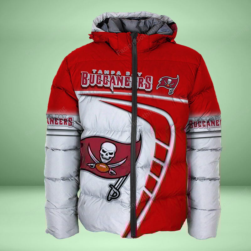 Sportswearmerch Tampa Bay Buccaneers NFL Personalized Puffer Jacket For Fan