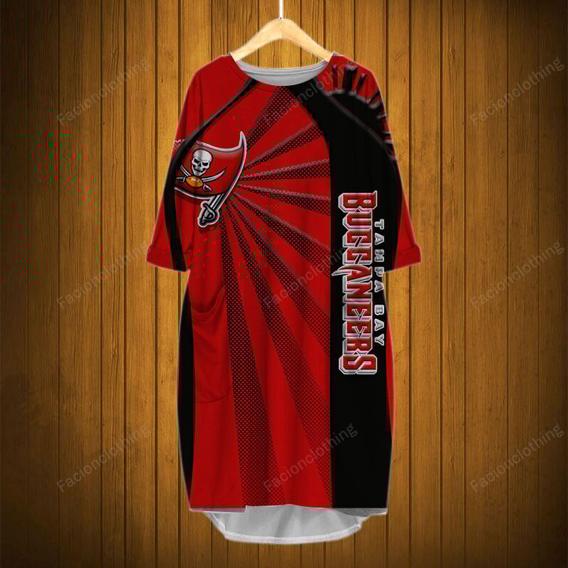 Sportswearmerch Tampa Bay Buccaneers NFL Pocket Dress Personalized For Fan