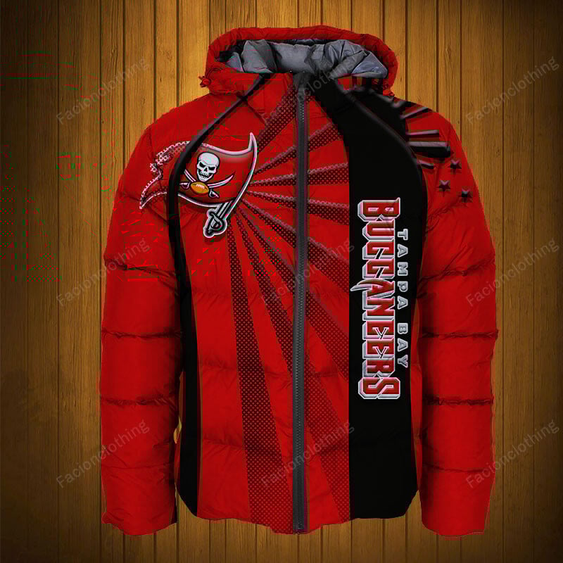 Sportswearmerch Tampa Bay Buccaneers NFL Puffer Jacket Personalized For Fan