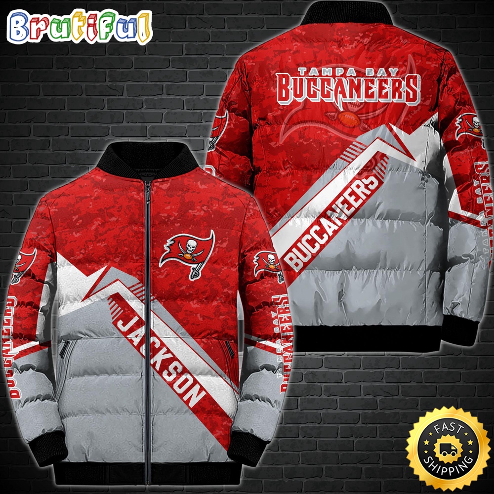 Sportswearmerch Tampa Bay Buccaneers NFL Sport Down Puffer Jacket For Fan