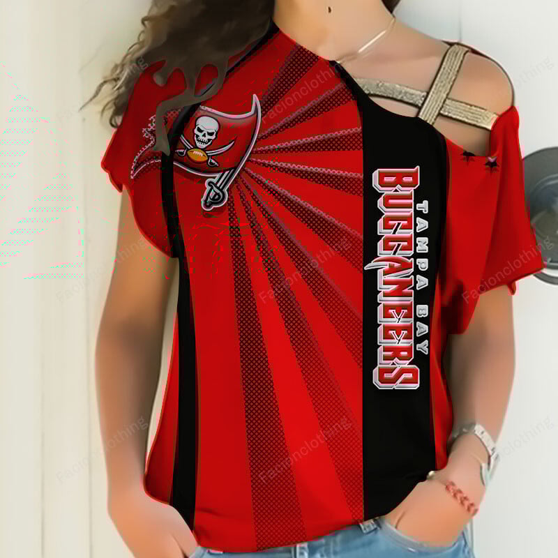 Sportswearmerch Tampa Bay Buccaneers NFL Strapless Short Sleeve Personalized For Fan
