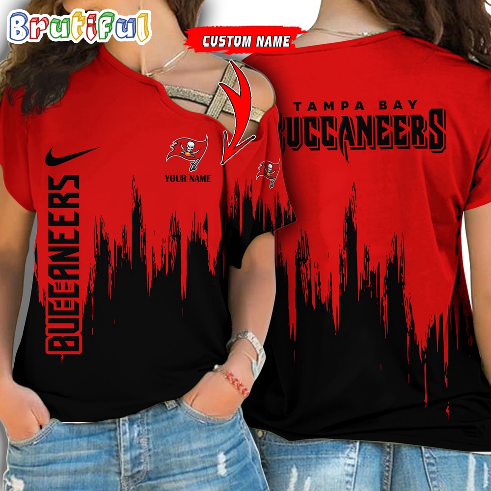 Sportswearmerch Tampa Bay Buccaneers NFL Strapless Sleeve Short For Fan