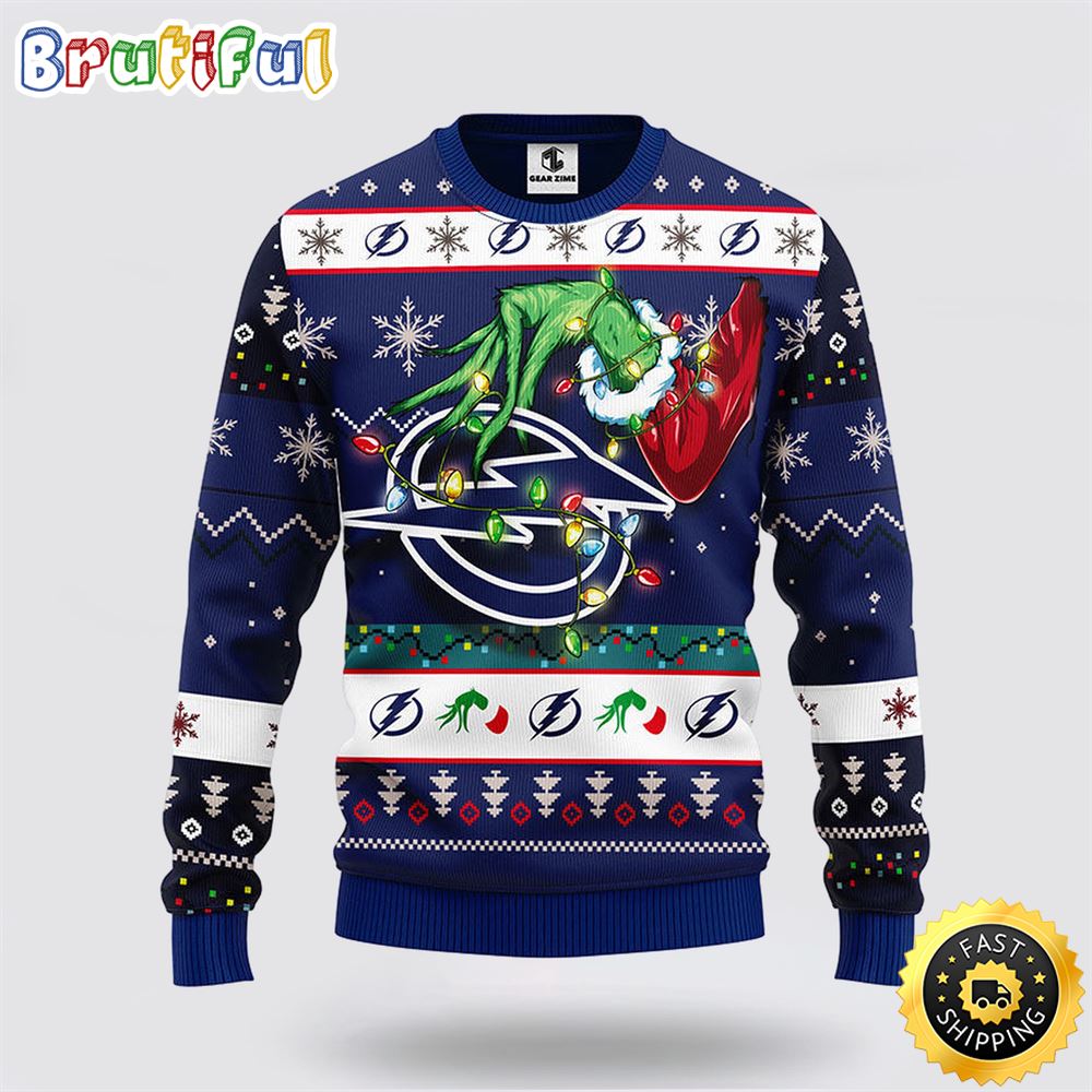 Sportswearmerch Tampa Bay Lightning NHL Christmas Sweater For Fan