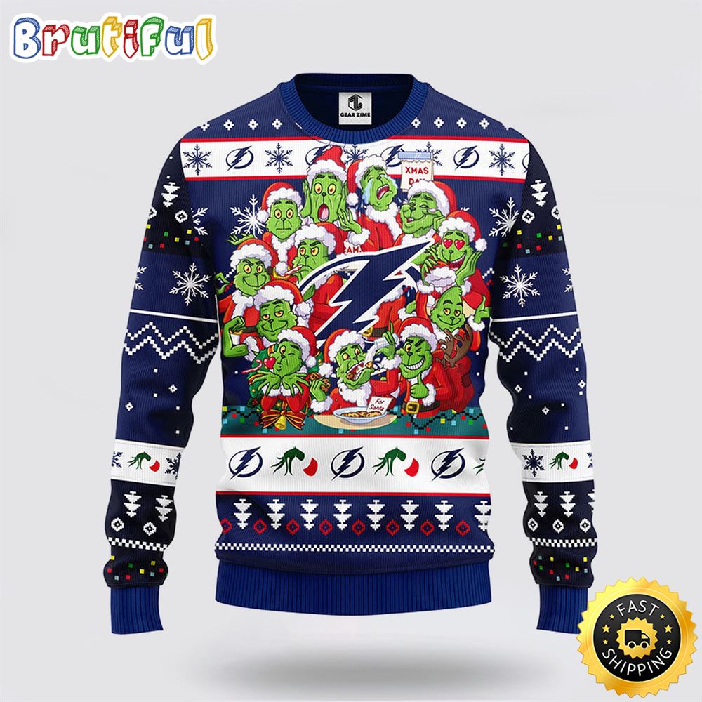 Sportswearmerch Tampa Bay Lightning NHL Christmas Sweater For Fan