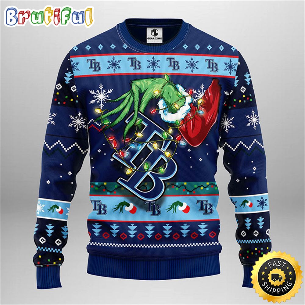 Sportswearmerch Tampa Bay Rays MLB Christmas Sweater For Fan