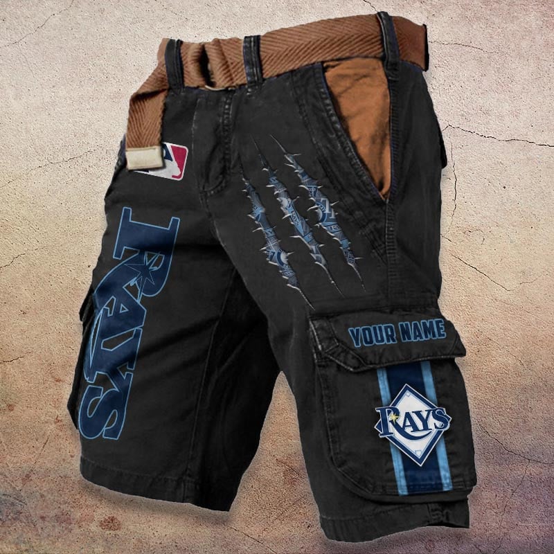 Sportswearmerch Tampa Bay Rays MLB Denim Short For Fan