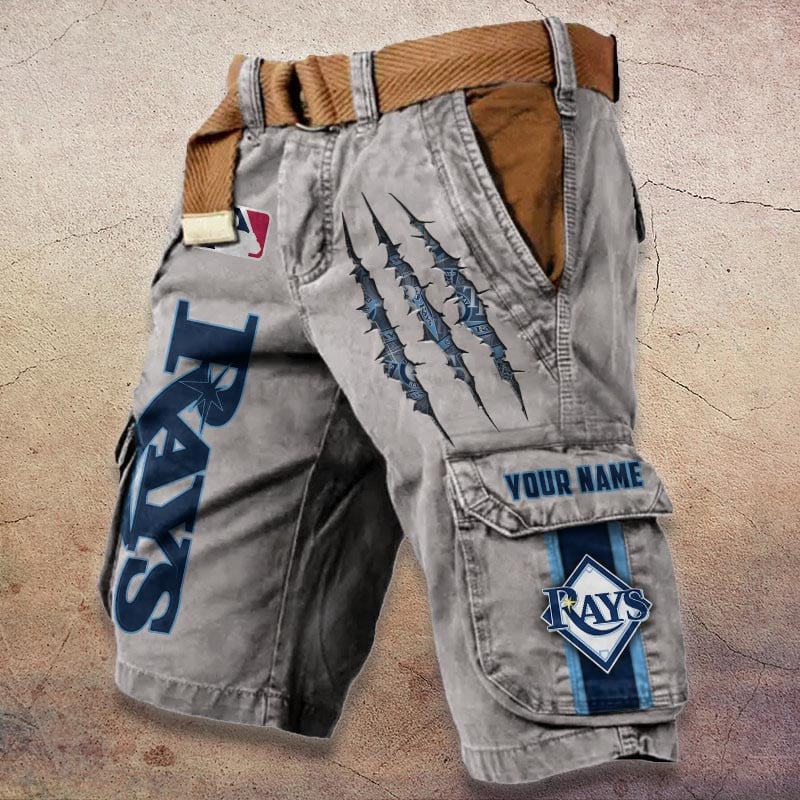 Sportswearmerch Tampa Bay Rays MLB Denim Short For Fan
