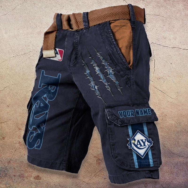 Sportswearmerch Tampa Bay Rays MLB Denim Short For Fan