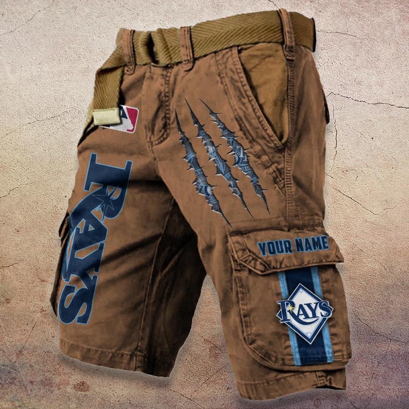 Sportswearmerch Tampa Bay Rays MLB Denim Short For Fan